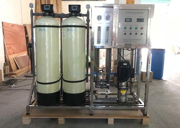 Automatic U-PVC 1000LPH Water Purifier Machine RO Plant Domestic Water Treatment