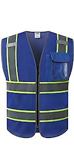 Luminous Generation of Driving Reflective Vest 160g Construction Reflective Traffic Road Working Jackets Safety Vest