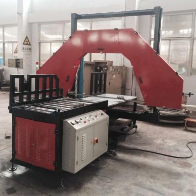380v Band Saw Pipe Cutting Machine For Hdpe Polyethylene Plastic