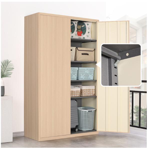0.15 CBM Height 1850mm Wardrobe Steel Storage Locker