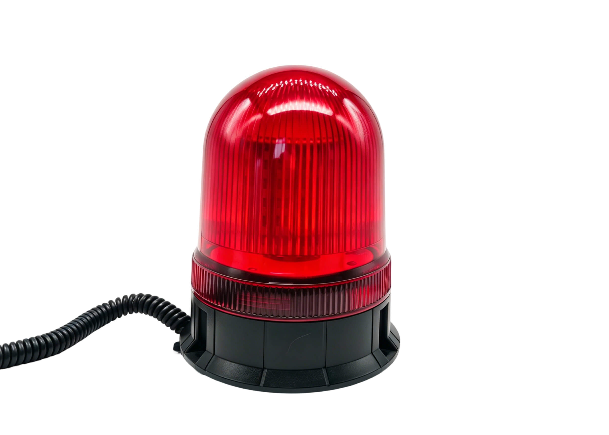 RD-306 Red Flashing LED Beacon Lights Magnetic Rubber Suction Cup Mounted