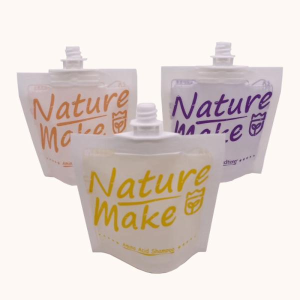 OEM Bulk Travel Size Silk Laundry Detergent Liquid With Screw Sachet Pack Small Bag