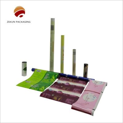 Embalagem em relevo 50-150 Mic Flexível Rollstock Eco Friendly