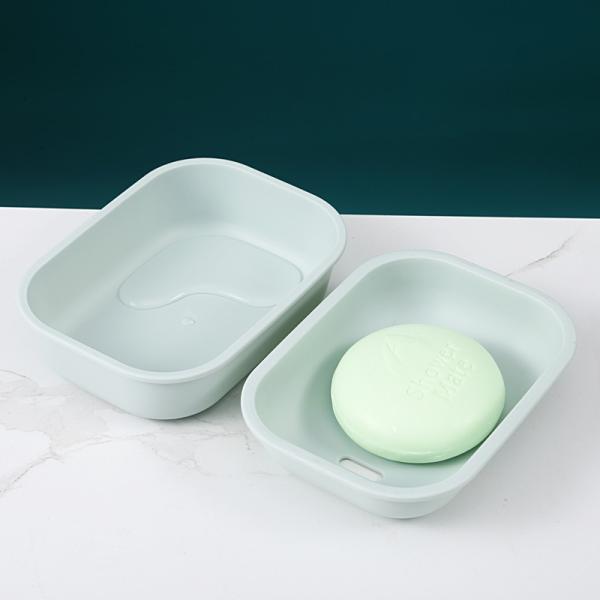 Hollowed Washroom Plastic Soap Holder Diversion Household Laundry Soap Rack