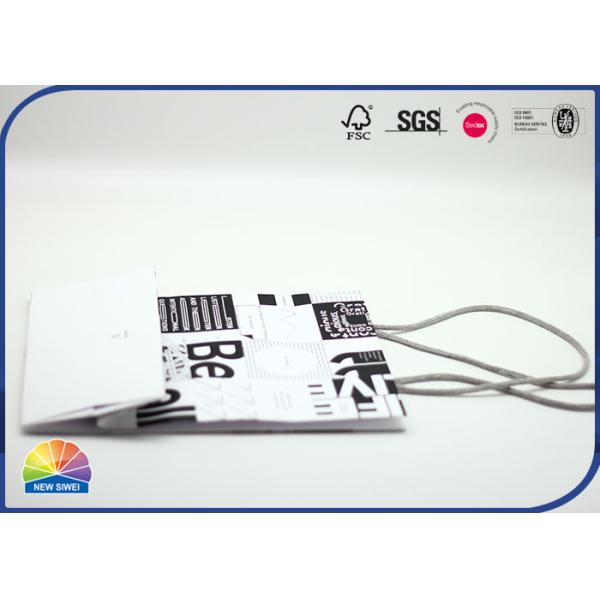 Matte Lamination Surface Treatment Paper Bags For Shopping Packaging