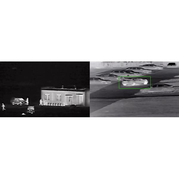 Бинокли зрения ночного видения Хандхэльд термальные для объектива наблюдения 75мм полиции