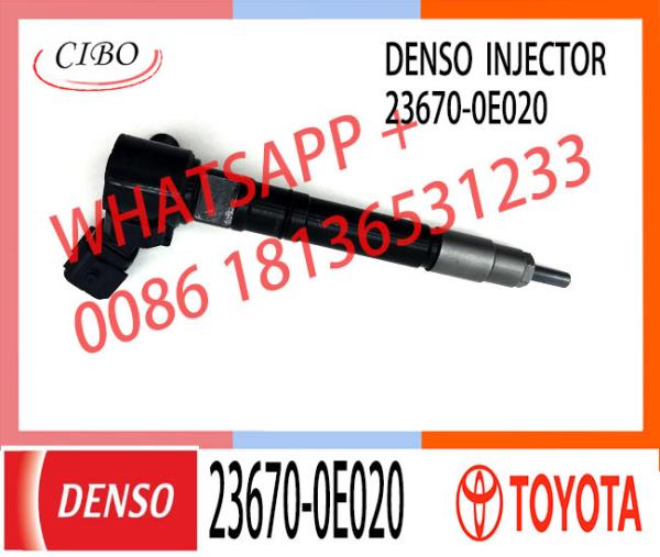 injetor diesel de 23670-0E020 23670-0E010 23670-09430 para o fortuner 1GD-FTV 2GD-FTV 1GD 2GD 295700-0550 de toyota