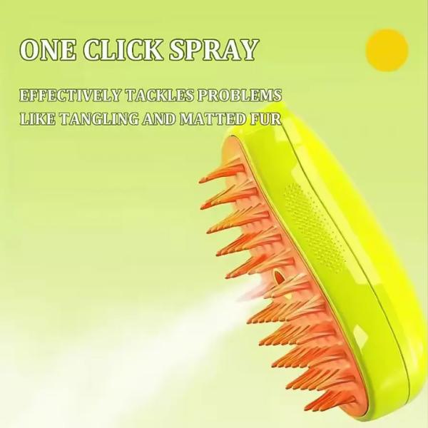 Pet Spray Comb Electric Cat And Dog Comb One-click Spray Anti-flying Hair To Remove Floating Comb Pet Supplies