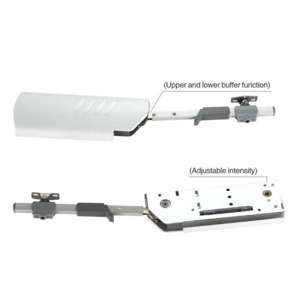 Lip Stay Cabinet Door Support No Noise With Upper / Lower Buffer Function
