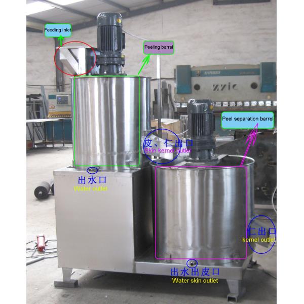 High Quality Sesame Seeds Hulling Peeling Machine Sesame Seed Skin Peeler Machine