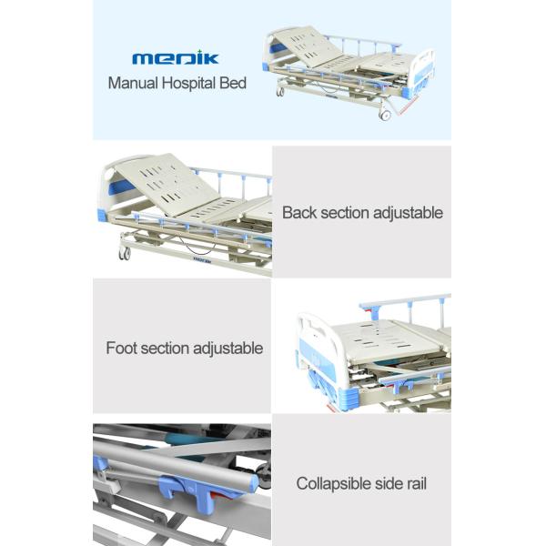 5 Function Hospital Critical Care Beds , Semi Fowler ICU Patient Beds