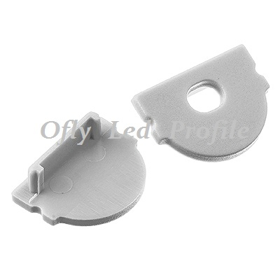 6063 T3-T8 Aluminium Alloy Anodized Finish LED Aluminium Profile for Strip Light with Customized Length Available