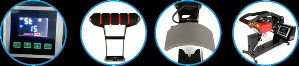Efficient 700W Hot Hat Press Machine For Hat Multi Functional