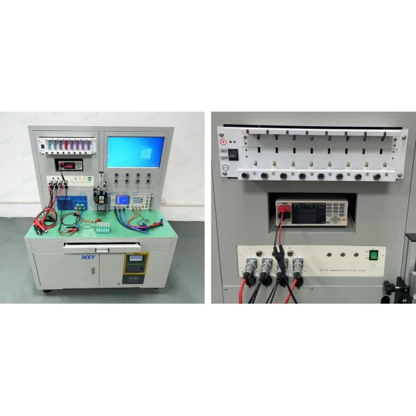 All In One Cylindrical Battery Pack Assembly Equipment For 18650 21700 26650 32700