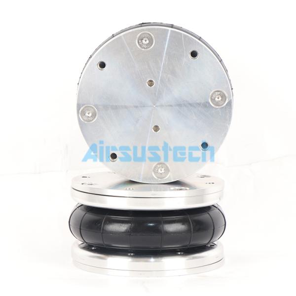 Original Rubber Air Bag Norgren PM/31061 Single Convoluted Air Spring Steel Plate