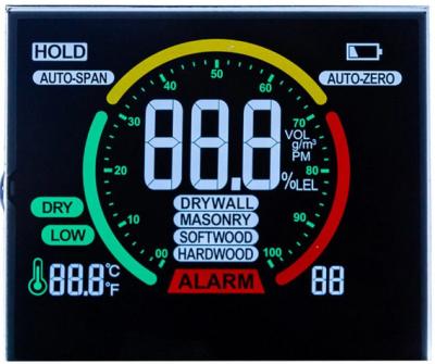 Customized Big Negative LCD Display Automotive Central Control VA LCD Display