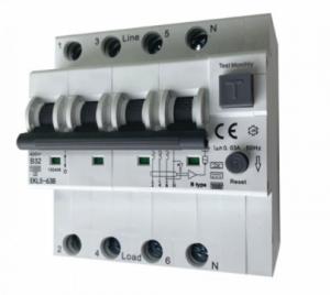 Interruptor MCB RCCB RCBO do IEC 62423 32A RCD com proteção da sobrecarga