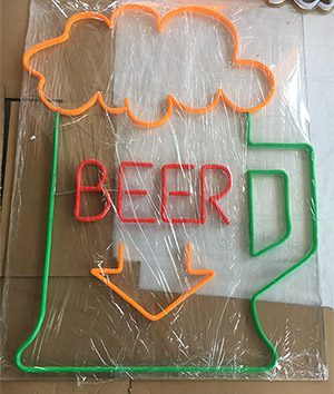 Мини 12В привело неоновый свет веревочки, неоновые света приведенные зеленого цвета водоустойчивые гибкие