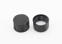 Tampas de rosca de plástico de 13mm personalizadas com junta de PE