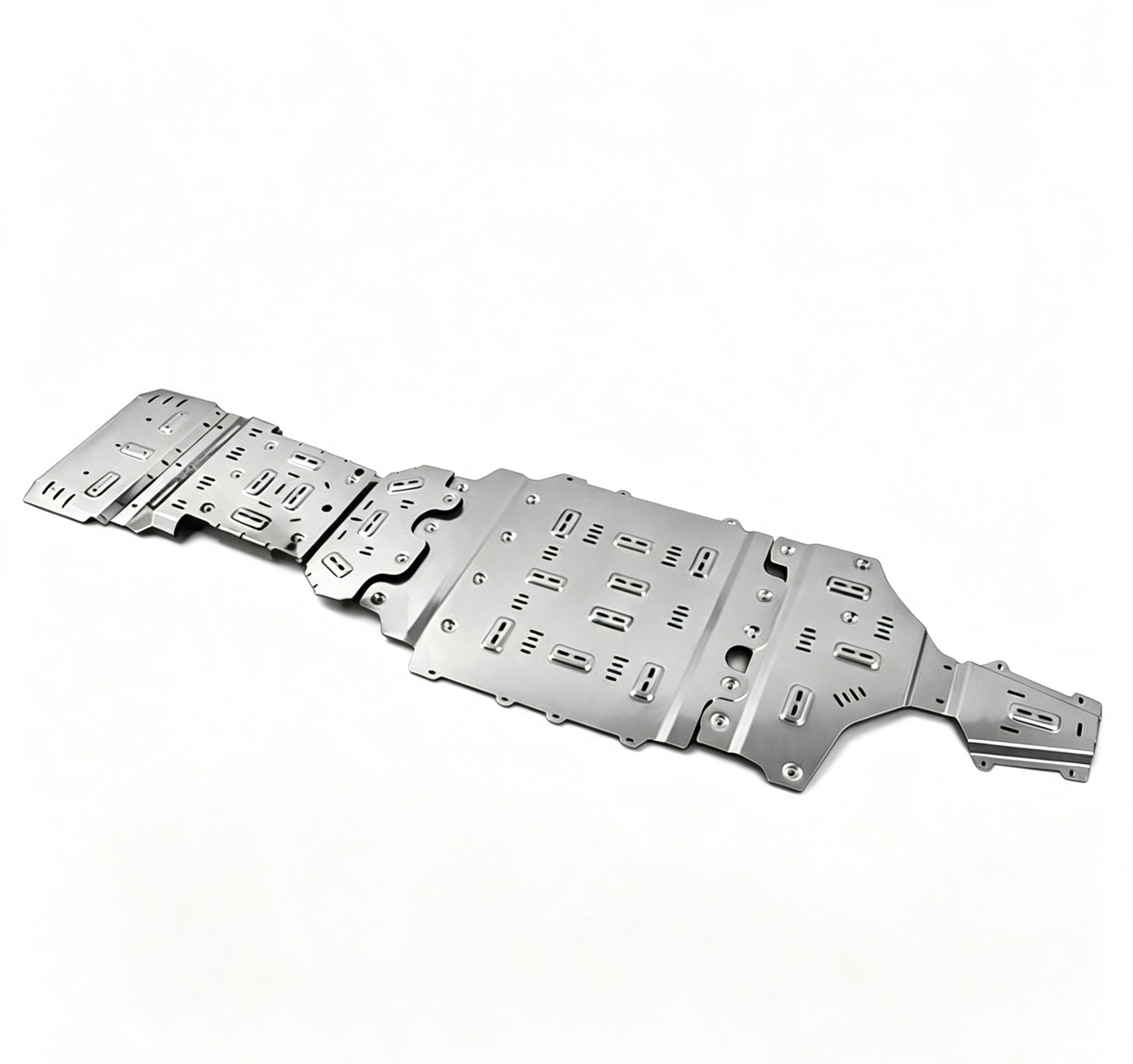 BYD Formula Leopard 5 Aluminum-Magnesium Alloy Underbody Armor Assembly (Skid