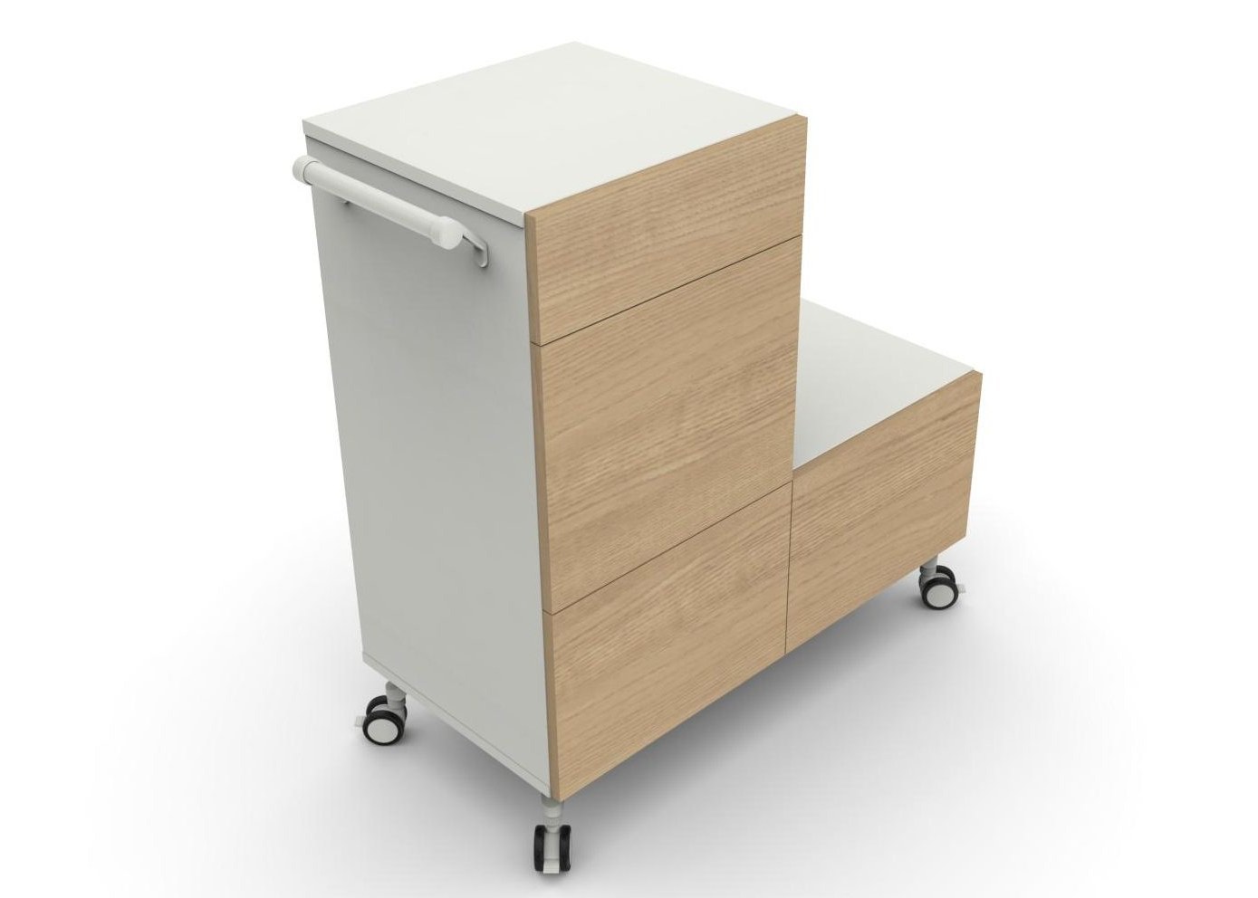 Mdecor Training Tables with Flip Tabletop Eight Colors and Warm Wood Grain for Dynamic Training Environments