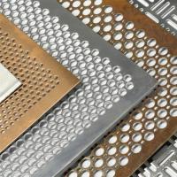 Powder Coated Perforated Metal Sheet with Honeycomb Holes