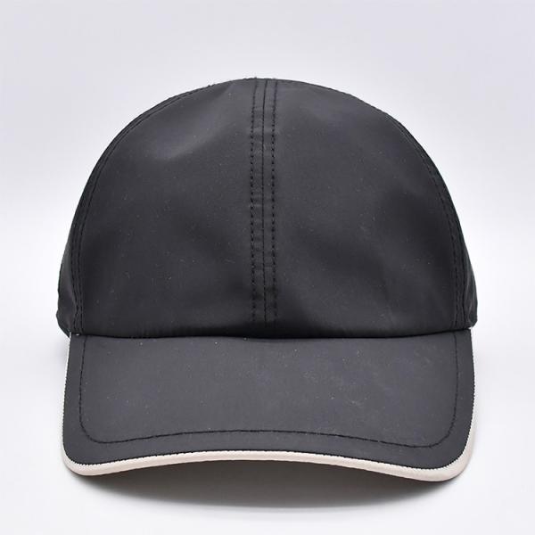 UV/UPF seco rápido feito sob encomenda, tampão de corrida da proteção solar, tampão respirável de pouco peso do poliéster do esporte 6-Eyelets