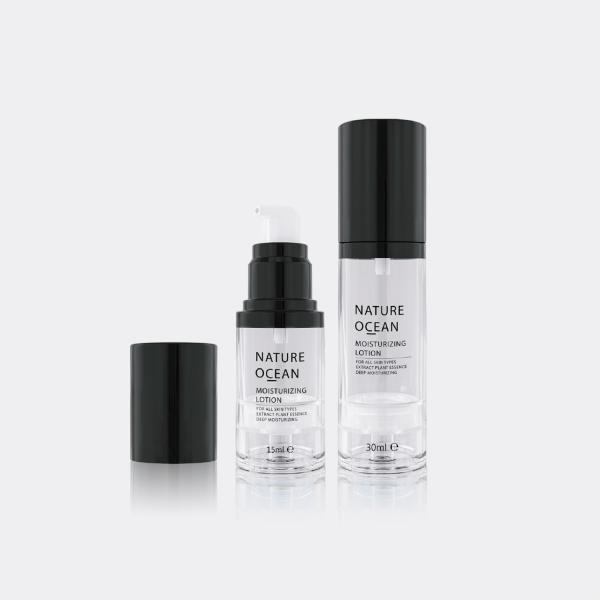 Empty Lotion Bottles With Pump Or Airless Spray Bottle For Facial Care Products GR202A(PET)