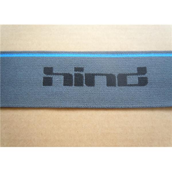 Эластичные резиновые ленты сверхмощного Waistband жаккарда эластичного широкие изготовленные на заказ