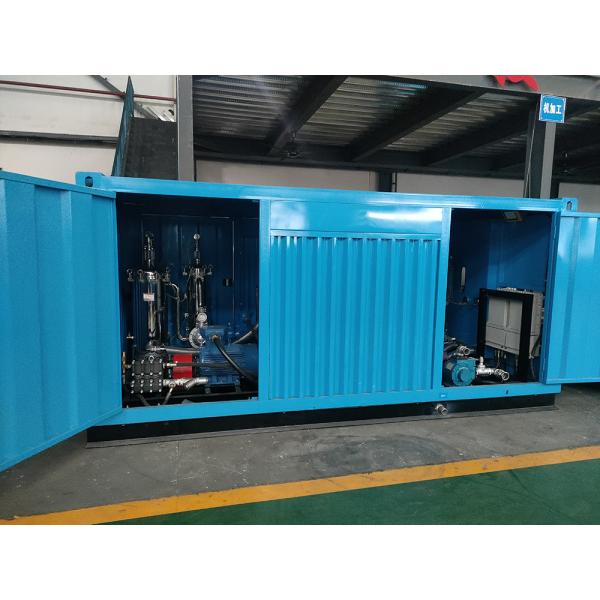 Customized Water Oil Tank Cleaning Machine , Automatic Inner Tank Cleaning Equipment