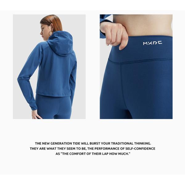 Рукав Hoodie 200g спорт женщин сплошного цвета лайкра полиэстера длинный