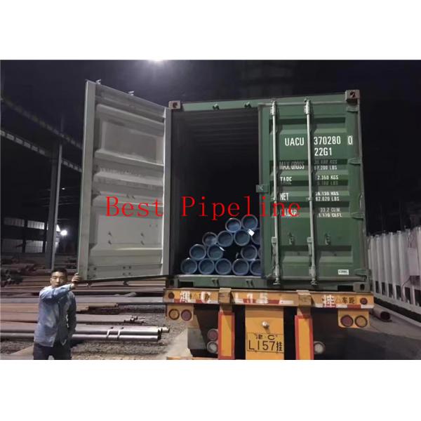 Round Section Duplex Steel Pipe Welded Railing EN 10305-3 / EN 10219 S 235