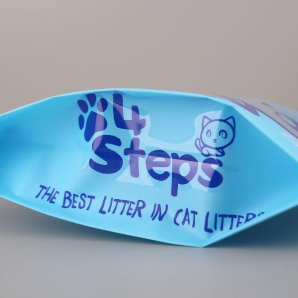 SGS 3 Side Seal Cat Food Packaging Bag Dog Treat Packaging Bags Tear Resistant