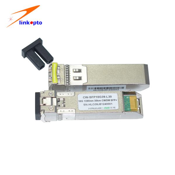 модули SM волокна CWDM SFP 10G 1390nm 30KM соединитель LC