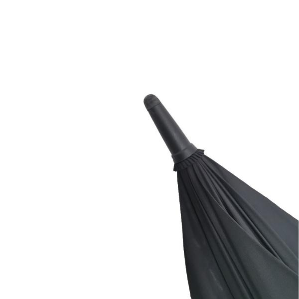 Durable Square Red Color Frame Windproof Golf Umbrellas With Reflective Logo Print