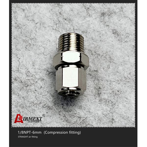 One Touch Tube Quick Connect Air Fittings 1/8NPT-6mm Air Spring Parts