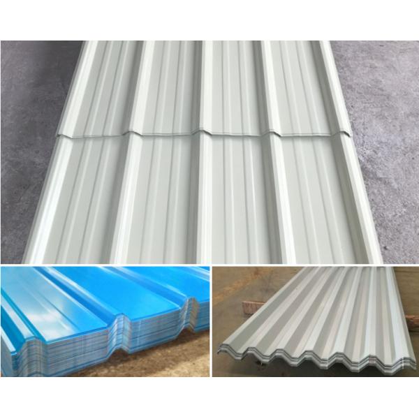 1000-12000mm покрашенные рифленые металлические листы гальванизировали настилать крышу плитки стального листа цинка алюминиевые
