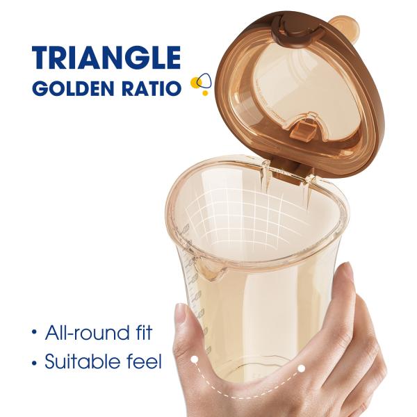 Mamelon décentré moyen 180ml de Flip Cap Baby Bottle PPSU d'écoulement