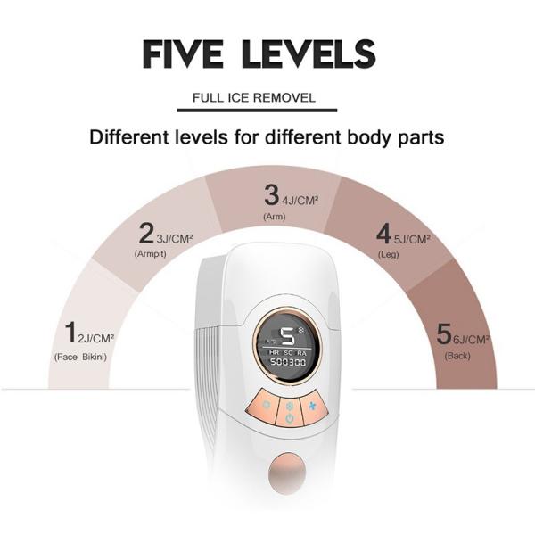 Bikini Trimmer Laser Hair Removal Home Device IPL Laser ICD Cool LCD Display Machine