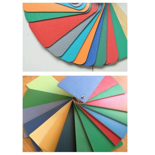 Anti-Slip Waterproof PVC Sports Flooring Sport Court Eco-Friendly
