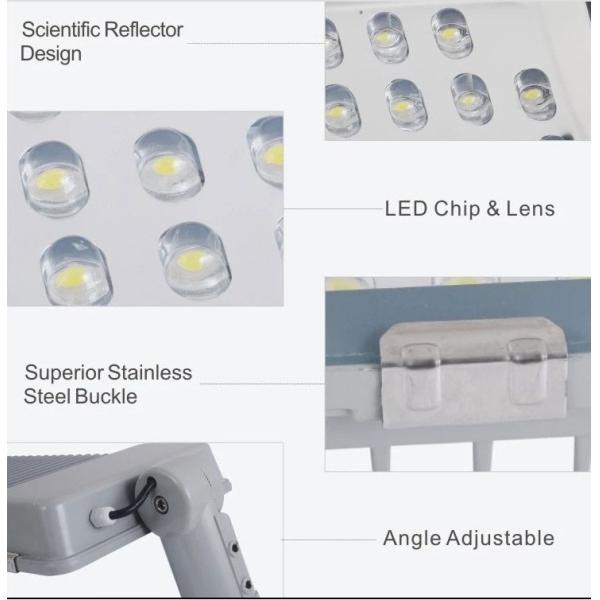 Easy Maintain Waterproof LED Street Lights , Dc Street Light High Luminous With Epistar Chip