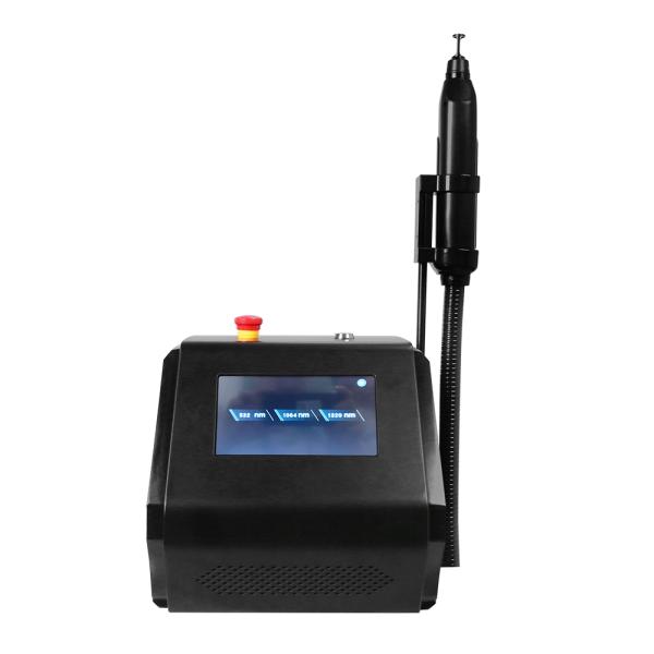 J13 500W Pigment Removal Nd Yag Laser Tattoo Removal Machine 532nm 1064nm 1320nm Carbon Peeling Machine