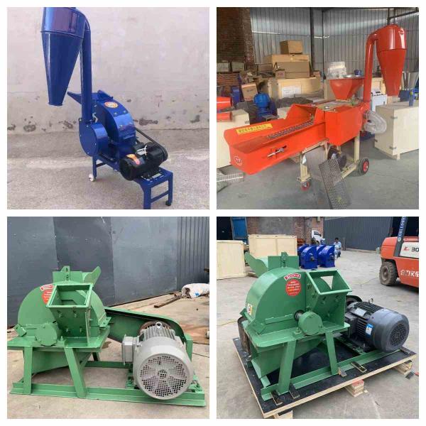 Do moedor de madeira da retalhadora da placa da serragem do feijão de soja do milho da grão pulverizer Multi-funcional de Crusher Machine