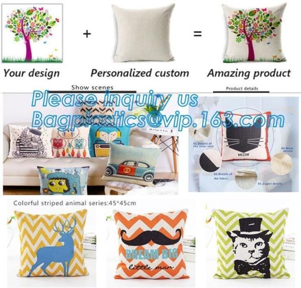 OEM design digital print 3d satin cushion cover custom cushion cover,Hot sale good quality cushion cover wholesale,vinta