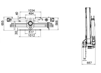 XCMG Durable Arm Move Fast Articulated Boom Crane , 3.2 Ton Truck With Crane