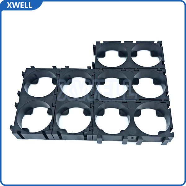 18650/21700/26650/32650/4680 Lithium Battery Holder, Cell Bracket, Spliceable Battery Pack Holder, V0 Flame-Retardant Material
