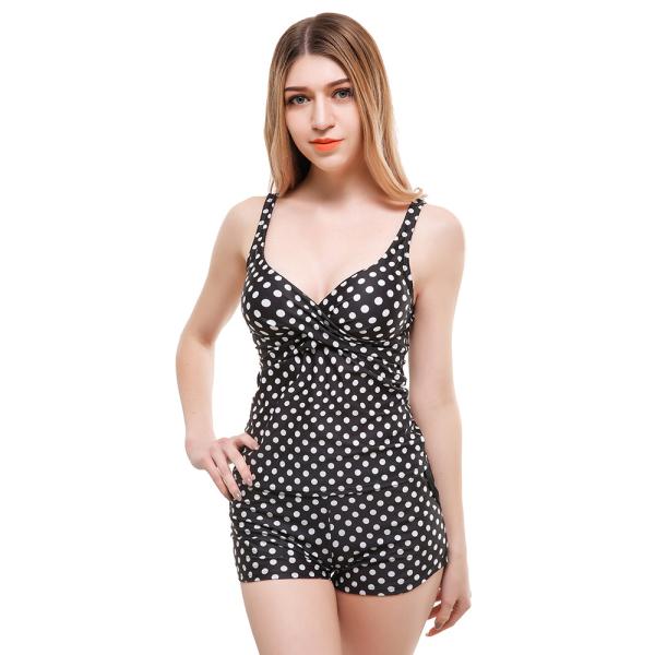 NAILANG High Waist Bikini Flounced Swimwear Women Two Piece Swimsuit With spot