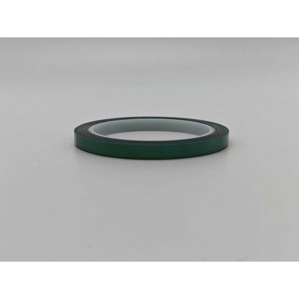 Green PET Silicone Tape with 50µm Thickness for Residue-Free Removal