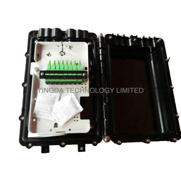 Corps de boîte aérien 1 x de câble optique de fibre diviseur nu de PLC 2 pour les fibres Bunchy 8 noyaux