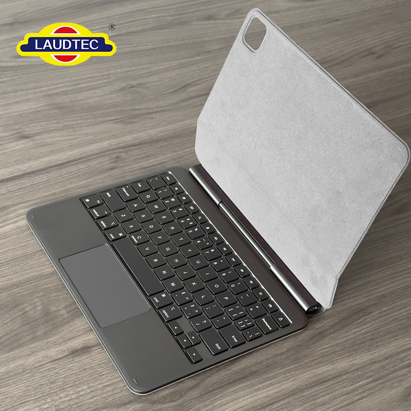 B2B Wholesale Floating Magnetic Wireless Keyboard Case Metal Scissor Keys Smooth Trackpad Rechargeable for iPad Air Pro 10.9/11